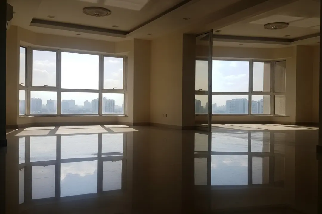 Modern Chennai apartment with shiny polished floors enhancing value